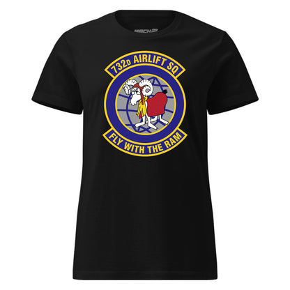 Mach2 Squadron Upload | 732ND AIRLIFT SQUADRON | Womens | Black | MACH-WOMENS-FRONT-BLACK.jpg