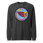 Mach2 Squadron Upload | 171ST AIR REFUELING SQUADRON | Long Sleeve | Charcoal Heather | MACH-LONG-SLEEVE-FRONT-CHARCOAL.jpg