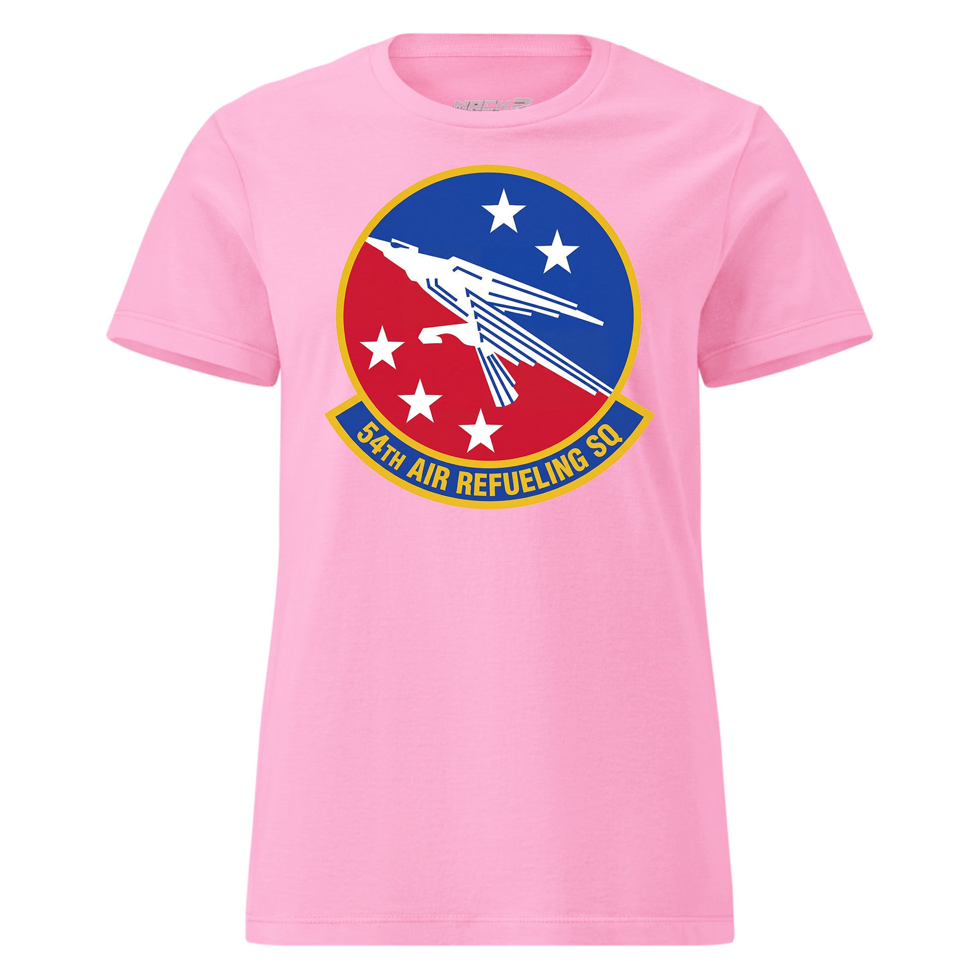 Mach2 Squadron Upload | 54TH AIR REFUELING SQUADRON | Womens | Pink | MACH-WOMENS-FRONT-PINK.jpg