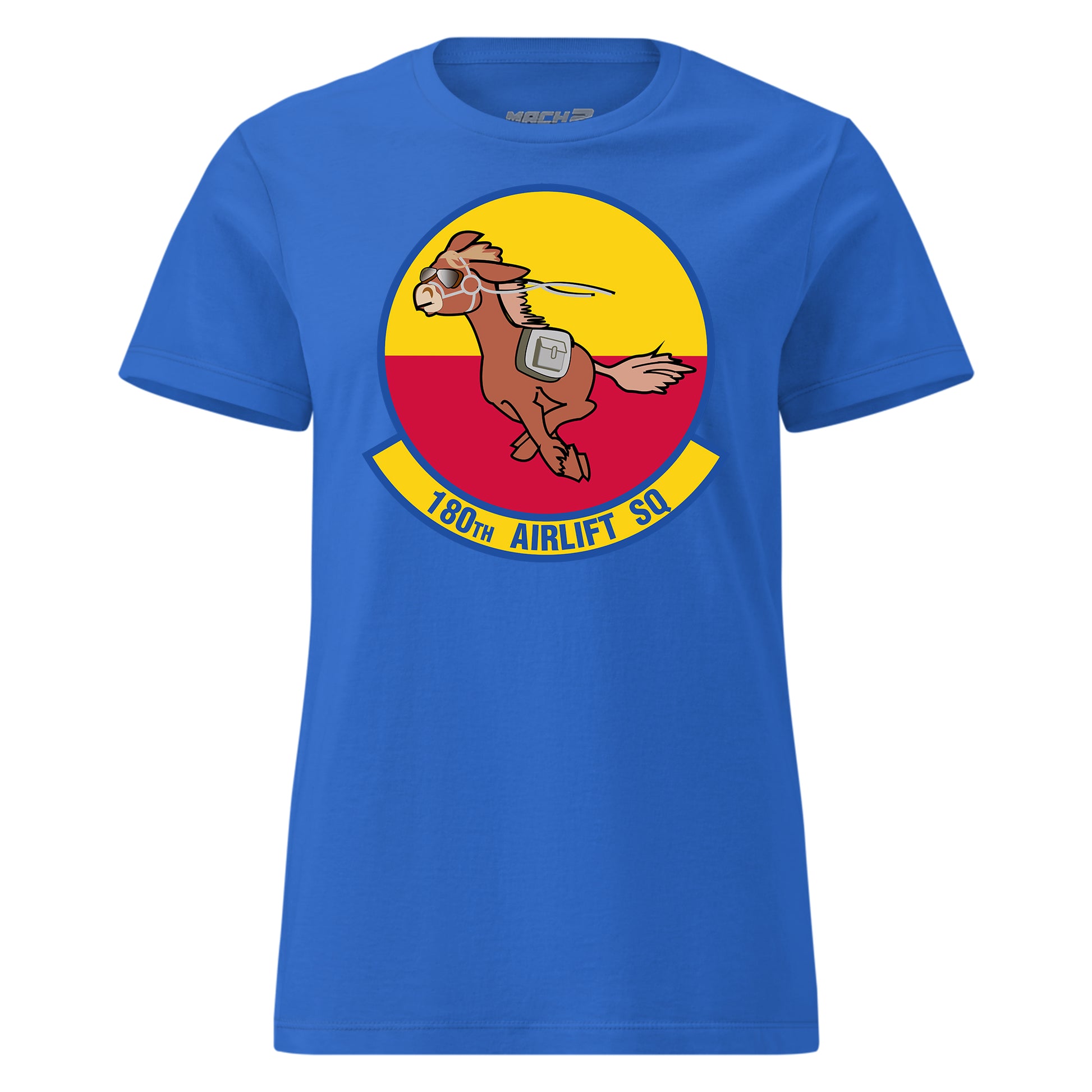 Mach2 Squadron Upload | 180TH AIRLIFT SQUADRON | Womens | Royal | MACH-WOMENS-FRONT-ROYAL.jpg