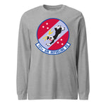 Mach2 Squadron Upload | 151ST AIR REFUELING SQUADRON | Long Sleeve | Heather Grey | MACH-LONG-SLEEVE-FRONT-GREY.jpg