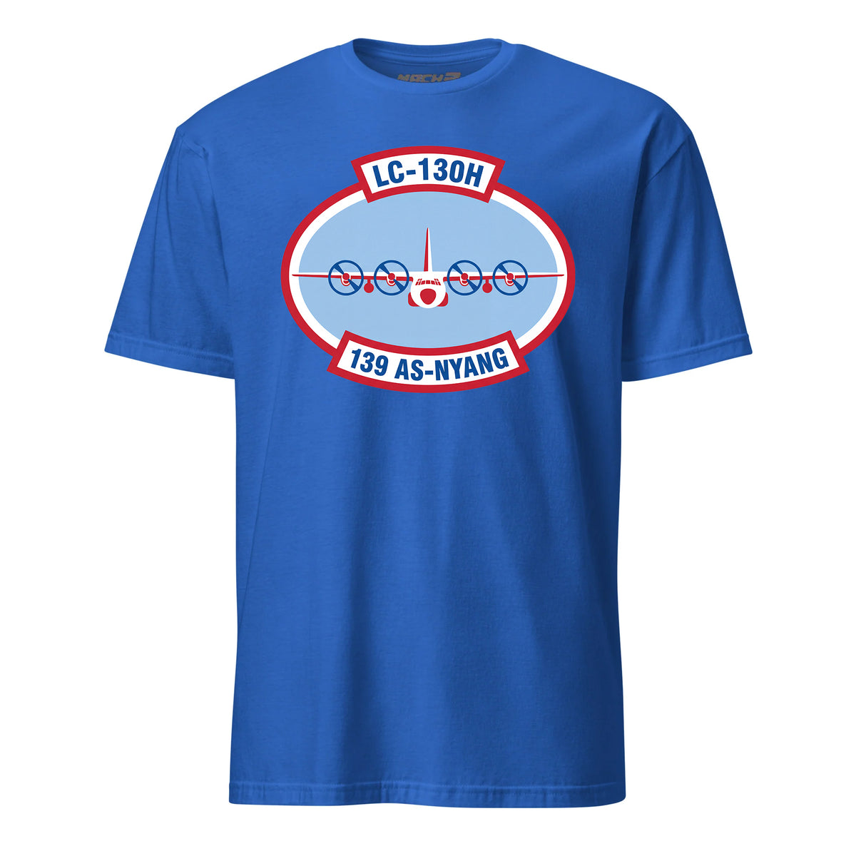 Mach2 Squadron Upload | 139TH AIRLIFT SQUADRON | T-Shirt | Royal | MACH-SHORT-SLEEVE-FRONT-ROYAL.jpg
