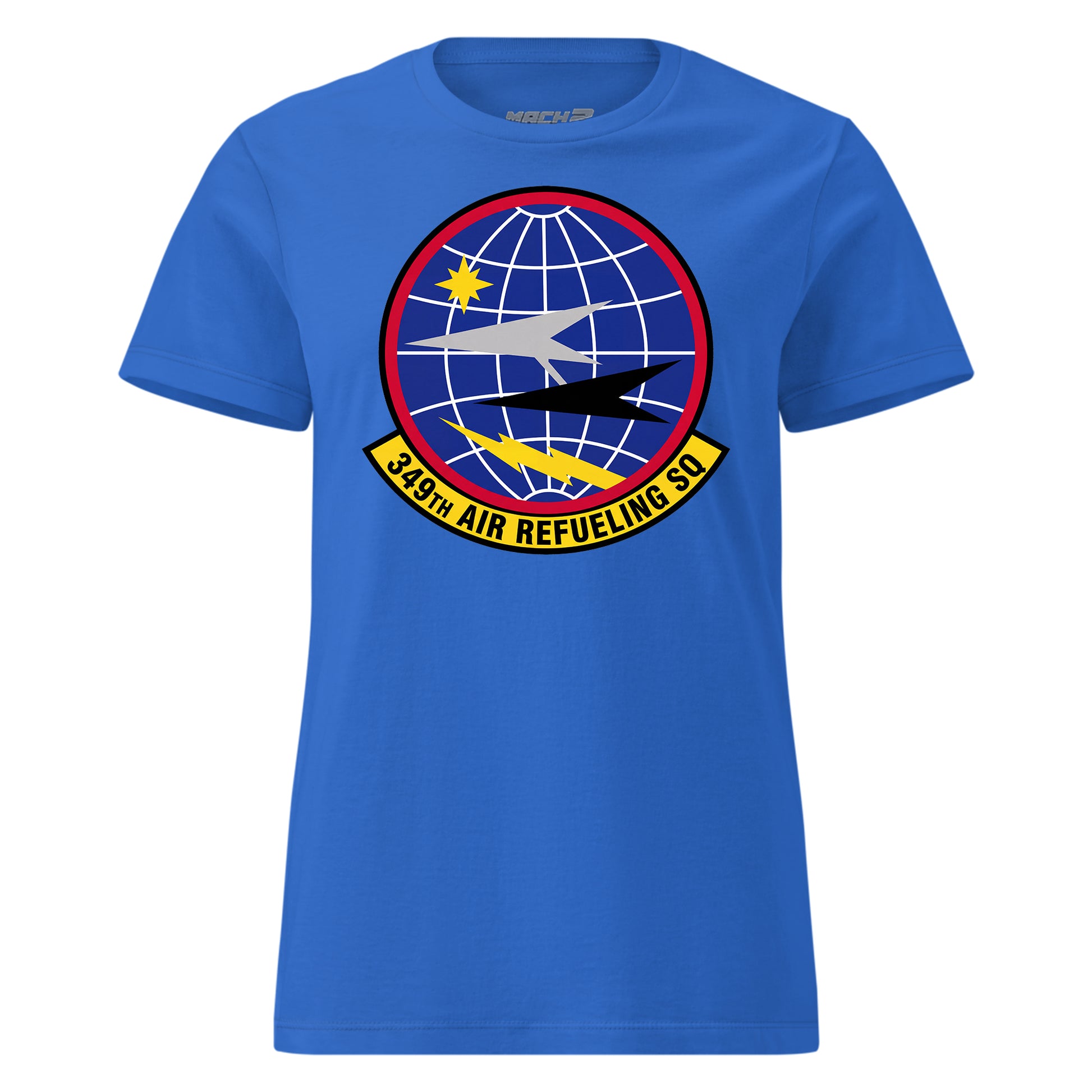 Mach2 Squadron Upload | 349TH AIR REFUELING SQUADRON | Womens | Royal | MACH-WOMENS-FRONT-ROYAL.jpg