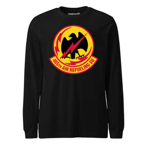 Mach2 Squadron Upload | 465TH AIR REFUELING SQUADRON | Long Sleeve | Black | MACH-LONG-SLEEVE-FRONT-BLACK.jpg