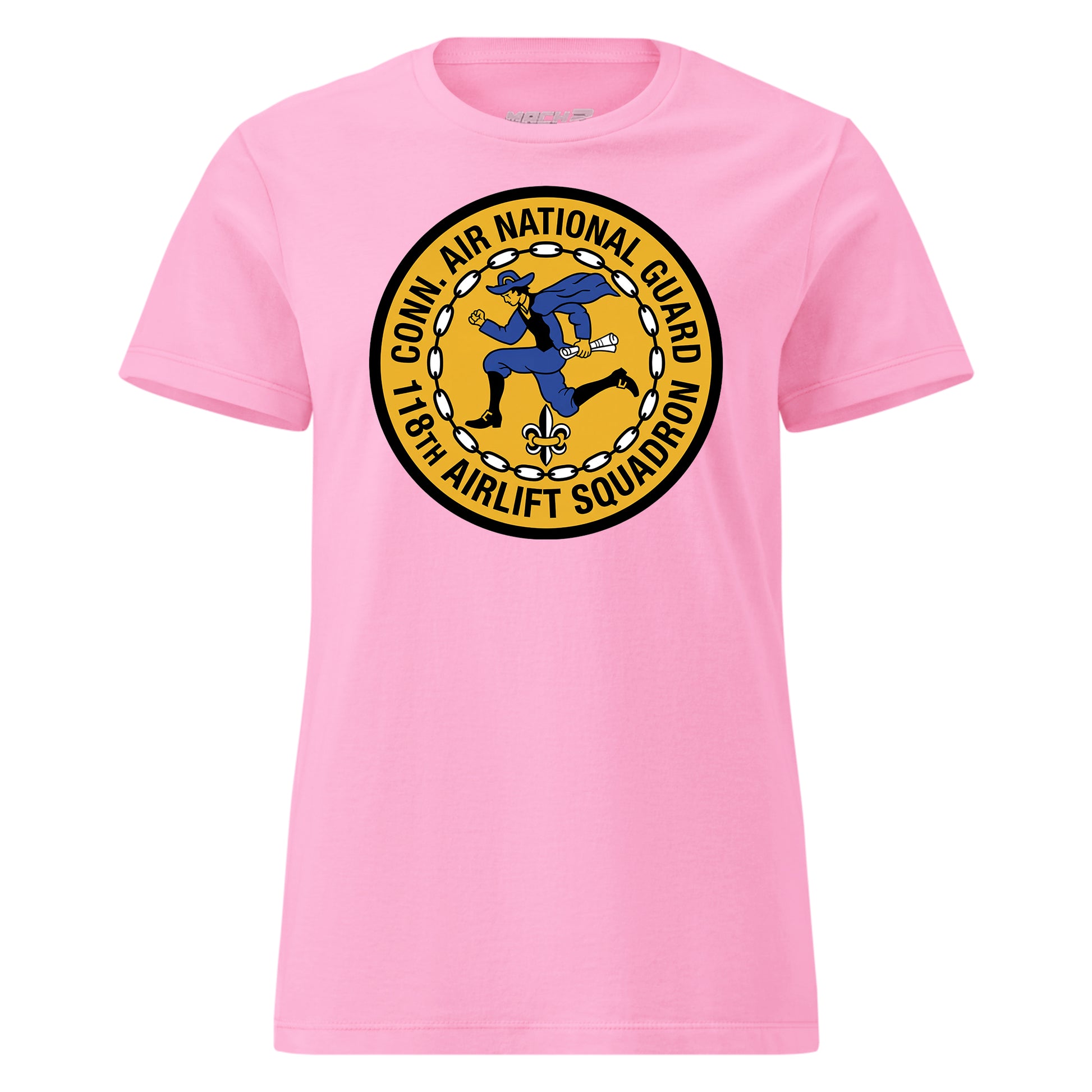 Mach2 Squadron Upload | 118TH AIRLIFT SQUADRON | Womens | Pink | MACH-WOMENS-FRONT-PINK.jpg