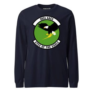 Mach2 Squadron Upload | 962ND AIRBORNE AIR CONTROL SQUADRON | Long Sleeve | Navy | MACH-LONG-SLEEVE-FRONT-NAVY.jpg
