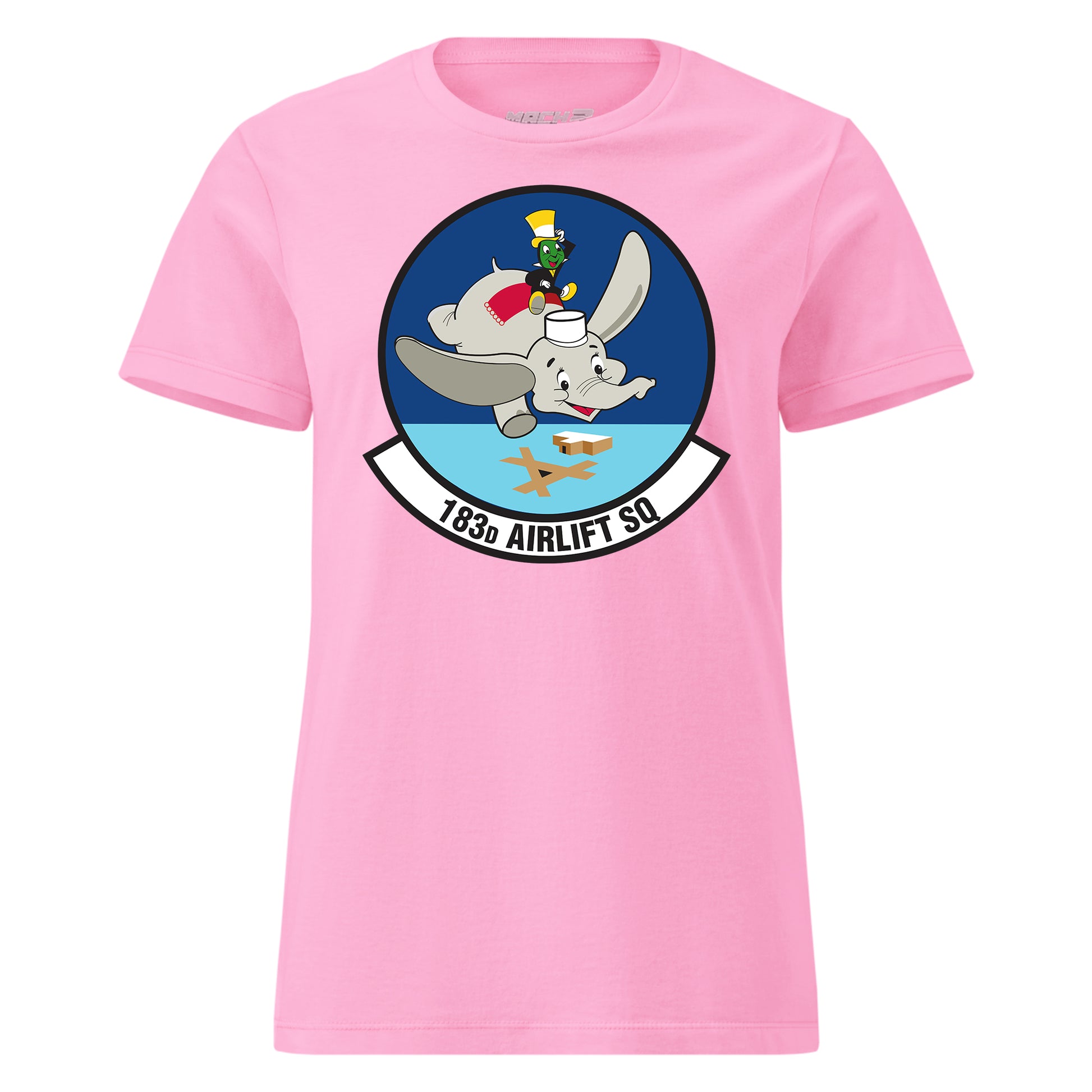 Mach2 Squadron Upload | 183RD AIRLIFT SQUADRON | Womens | Pink | MACH-WOMENS-FRONT-PINK.jpg