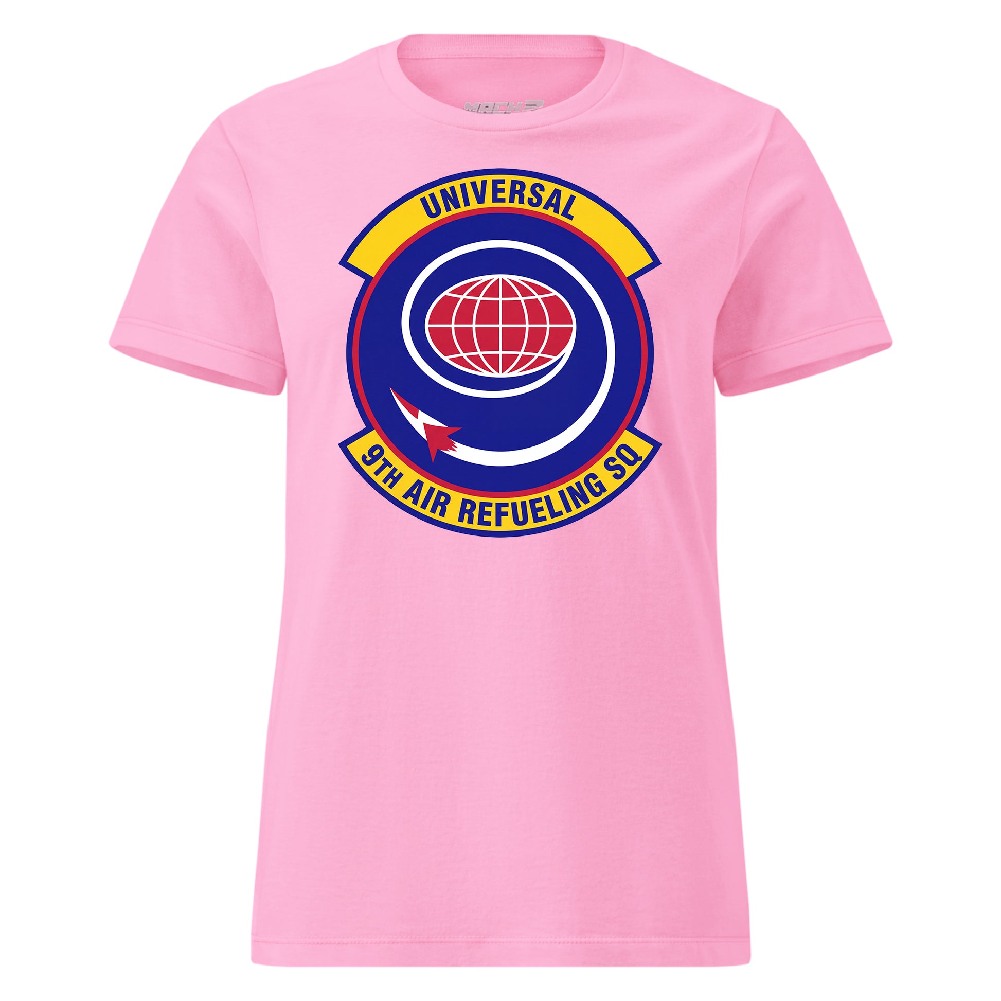 Mach2 Squadron Upload | 9TH AIR REFUELING SQUADRON | Womens | Pink | MACH-WOMENS-FRONT-PINK.jpg