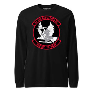 Mach2 Squadron Upload | 2ND AIR REFUELING SQUADRON | Long Sleeve | Black | MACH-LONG-SLEEVE-FRONT-BLACK.jpg