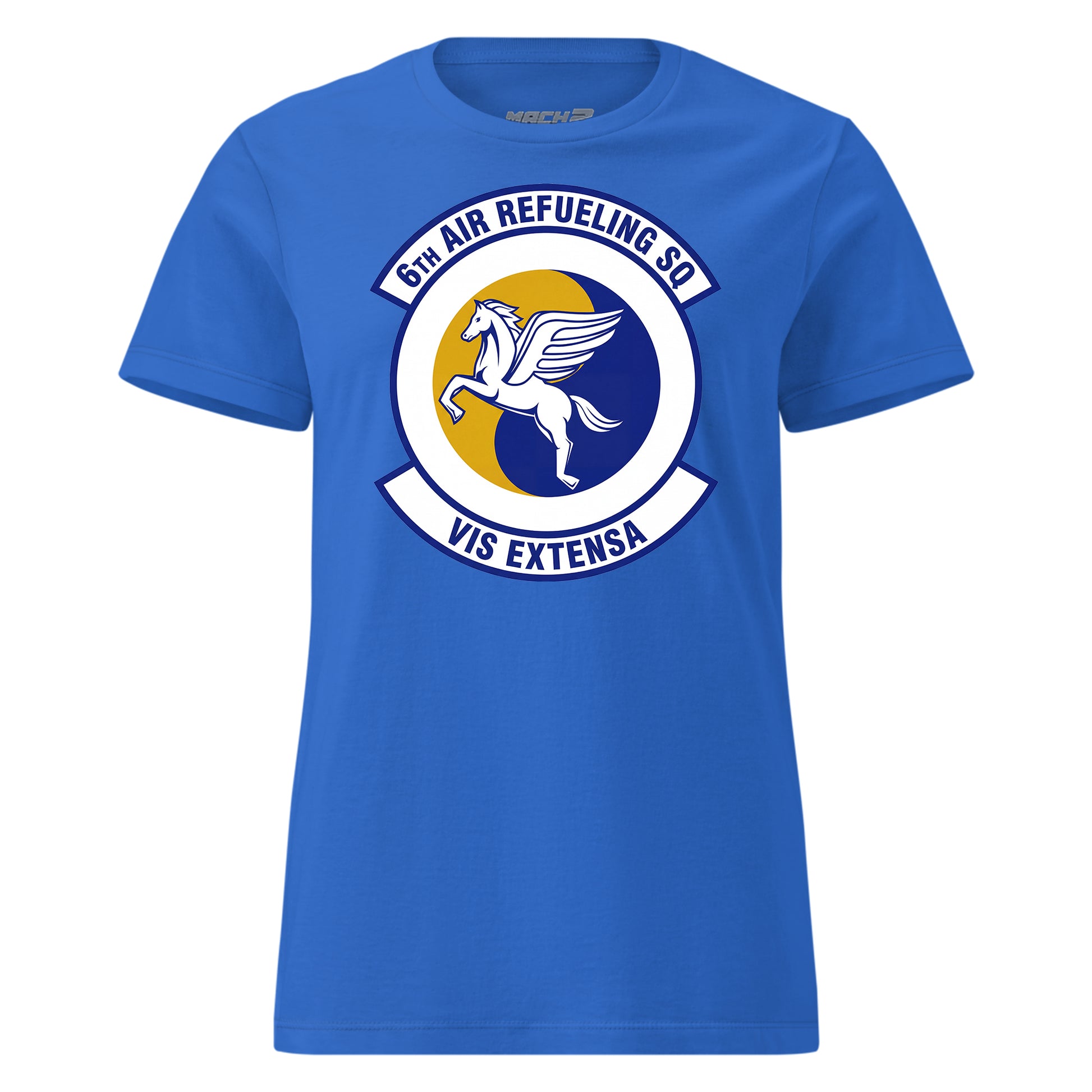Mach2 Squadron Upload | 6TH AIR REFUELING SQUADRON | Womens | Royal | MACH-WOMENS-FRONT-ROYAL.jpg