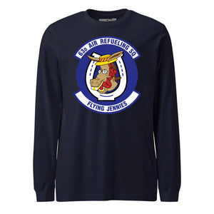 Mach2 Squadron Upload | 63RD AIR REFUELING SQUADRON | Long Sleeve | Navy | MACH-LONG-SLEEVE-FRONT-NAVY.jpg