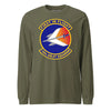 156th Airlift Squadron Long Sleeve T-Shirt - OD Green