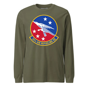 Mach2 Squadron Upload | 54TH AIR REFUELING SQUADRON | Long Sleeve | OD Green | MACH-LONG-SLEEVE-FRONT-OD.jpg