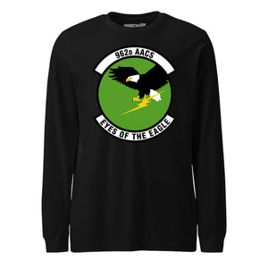 Mach2 Squadron Upload | 962ND AIRBORNE AIR CONTROL SQUADRON | Long Sleeve | Black | MACH-LONG-SLEEVE-FRONT-BLACK.jpg