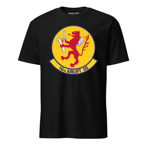 Mach2 Squadron Upload | 16TH AIRLIFT SQUADRON | T-Shirt | Black | MACH-SHORT-SLEEVE-FRONT-BLACK.jpg