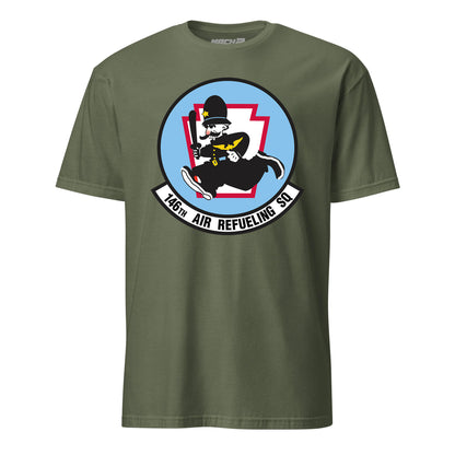 Mach2 Squadron Upload | 146TH AIR REFUELING SQUADRON | T-Shirt | OD Green | MACH-SHORT-SLEEVE-FRONT-OD.jpg