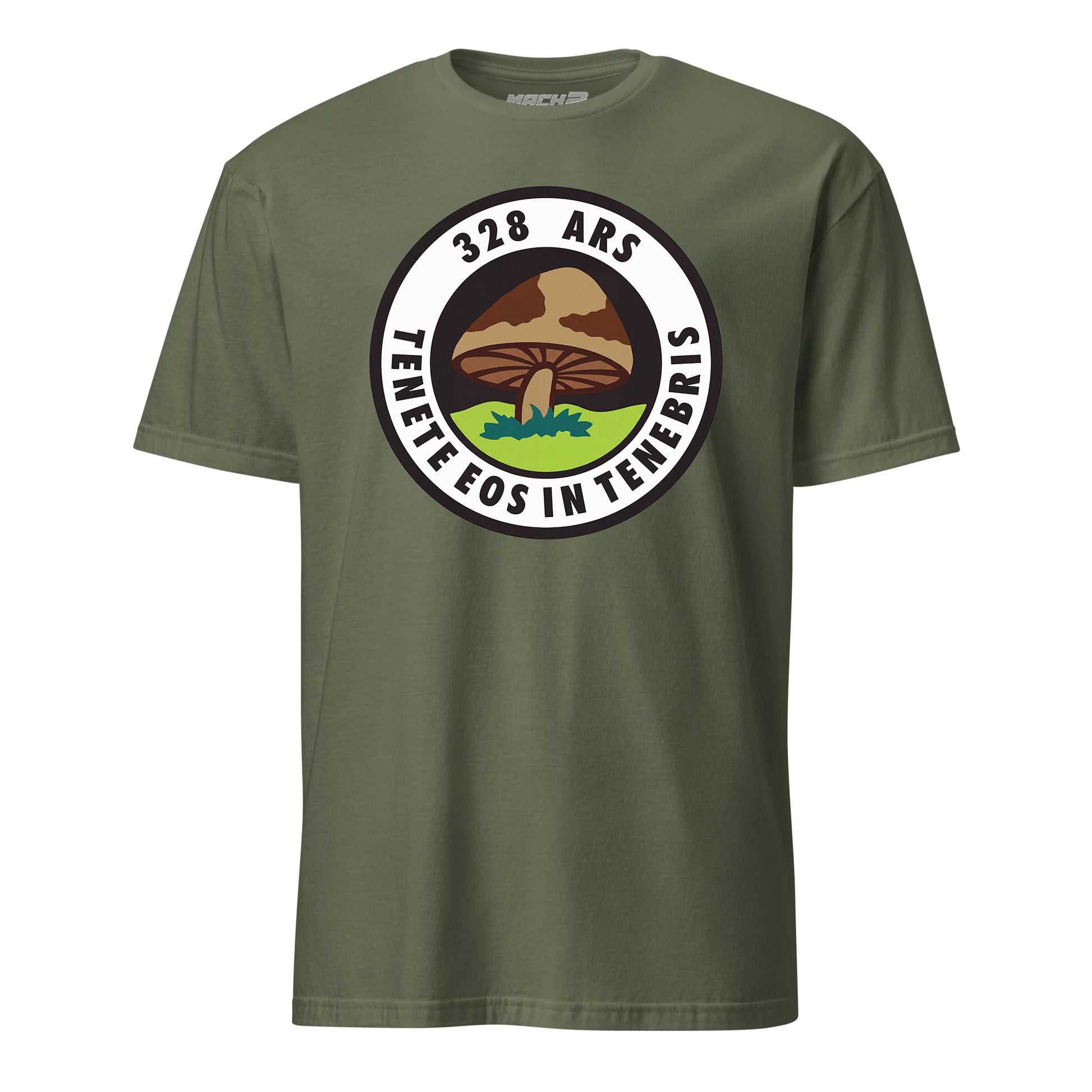 Mach2 Squadron Upload | 328TH AIR REFUELING SQUADRON | T-Shirt | OD Green | MACH-SHORT-SLEEVE-FRONT-OD.jpg