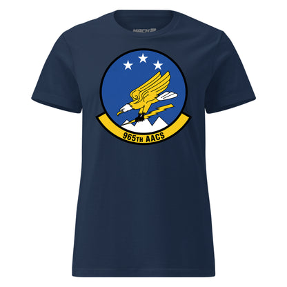 Mach2 Squadron Upload | 965TH AIRBORNE AIR CONTROL SQUADRON | Womens | Navy | MACH-WOMENS-FRONT-NAVY.jpg