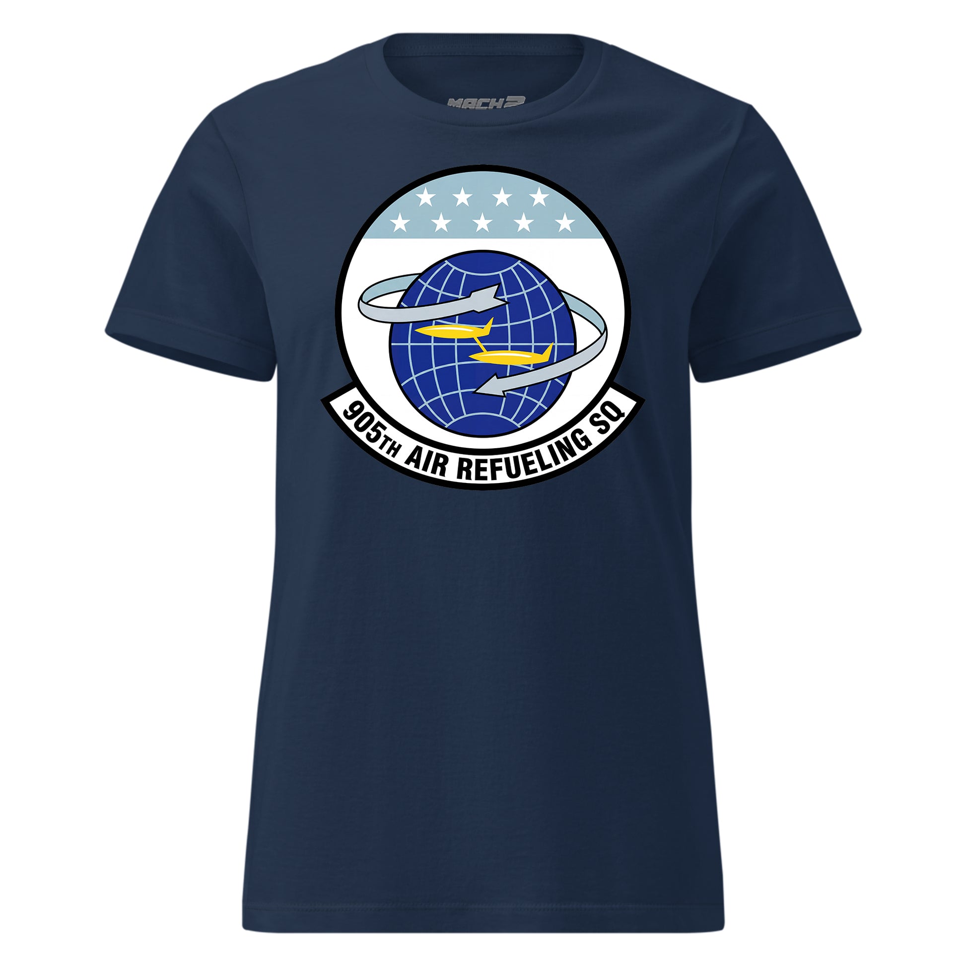 Mach2 Squadron Upload | 905TH AIR REFUELING SQUADRON | Womens | Navy | MACH-WOMENS-FRONT-NAVY.jpg