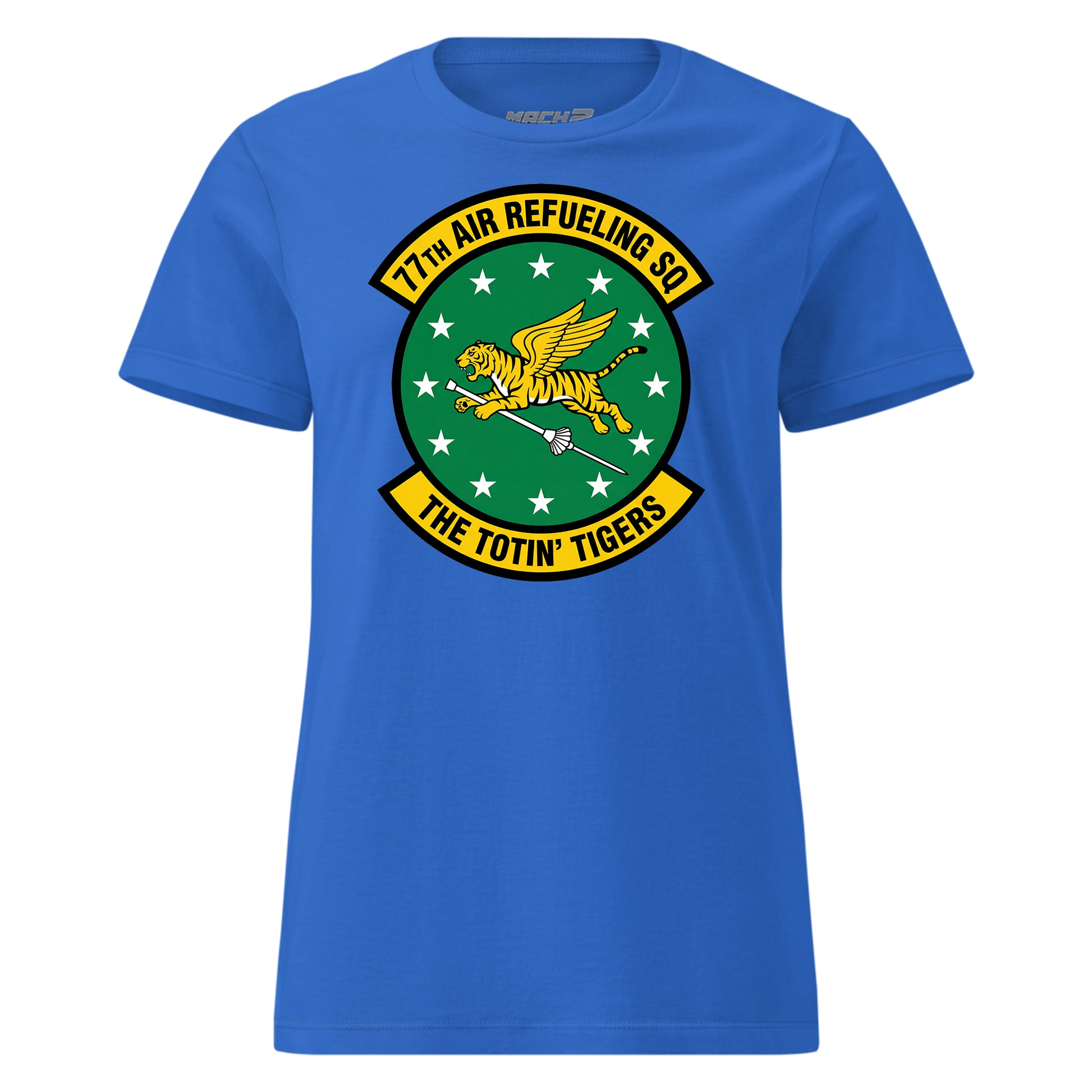 Mach2 Squadron Upload | 77TH AIR REFUELING SQUADRON | Womens | Royal | MACH-WOMENS-FRONT-ROYAL.jpg