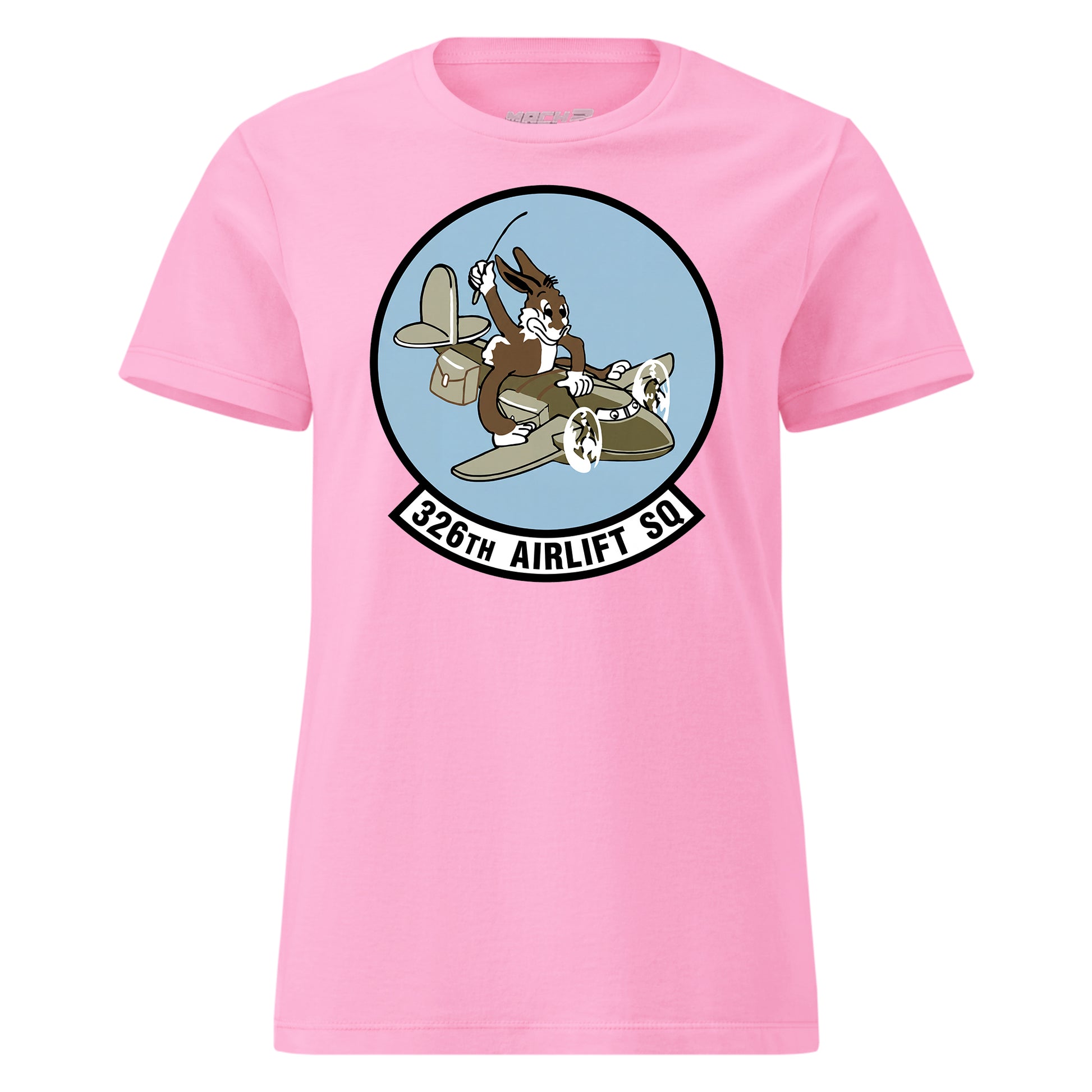 Mach2 Squadron Upload | 326TH AIRLIFT SQUADRON | Womens | Pink | MACH-WOMENS-FRONT-PINK.jpg