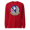 337th Airlift Squadron Long Sleeve T-Shirt - Red