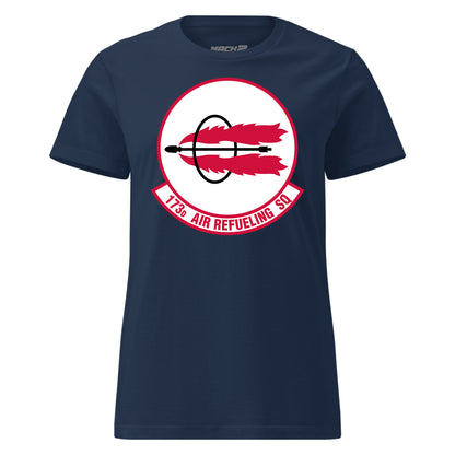 Mach2 Squadron Upload | 173RD AIR REFUELING SQUADRON | Womens | Navy | MACH-WOMENS-FRONT-NAVY.jpg