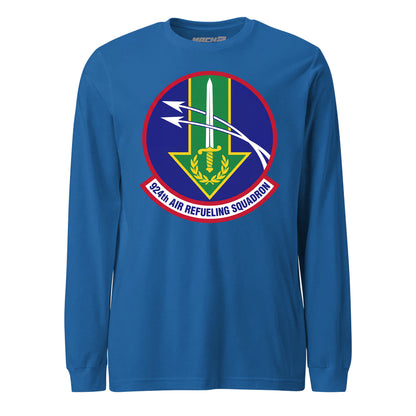 Mach2 Squadron Upload | 924TH AIR REFUELING SQUADRON | Long Sleeve | Royal | MACH-LONG-SLEEVE-FRONT-ROYAL.jpg