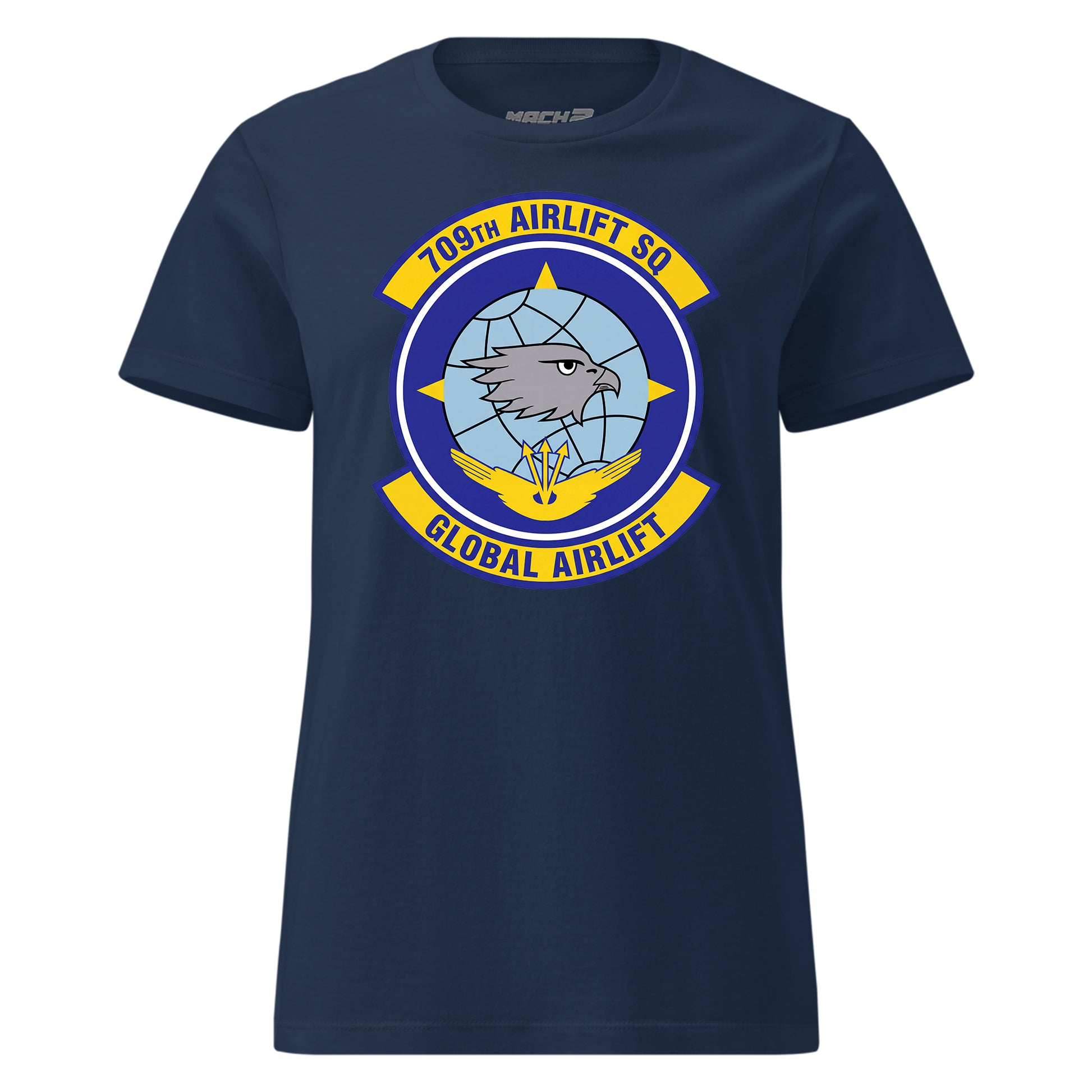 Mach2 Squadron Upload | 709TH AIRLIFT SQUADRON | Womens | Navy | MACH-WOMENS-FRONT-NAVY.jpg
