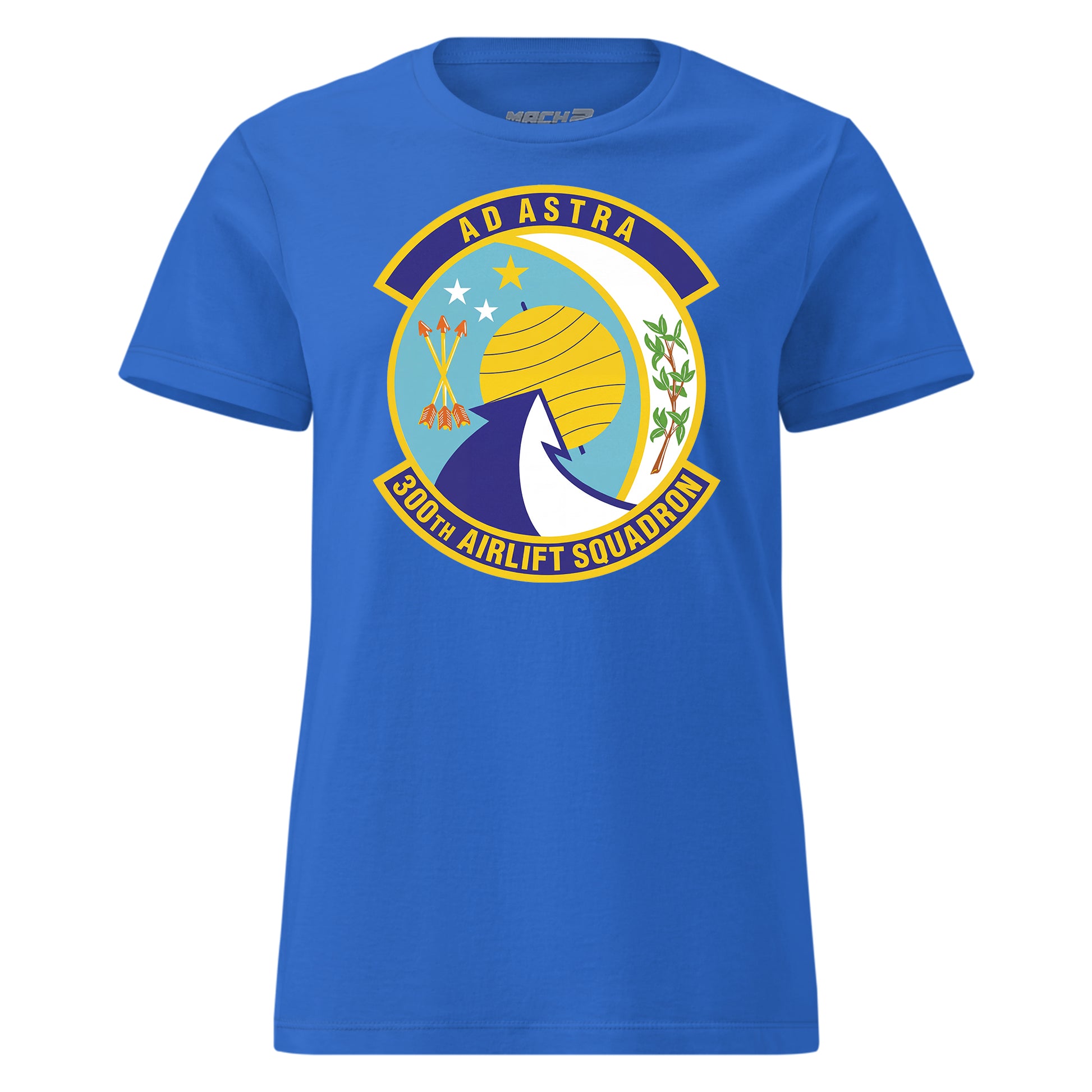 Mach2 Squadron Upload | 300TH AIRLIFT SQUADRON | Womens | Royal | MACH-WOMENS-FRONT-ROYAL.jpg