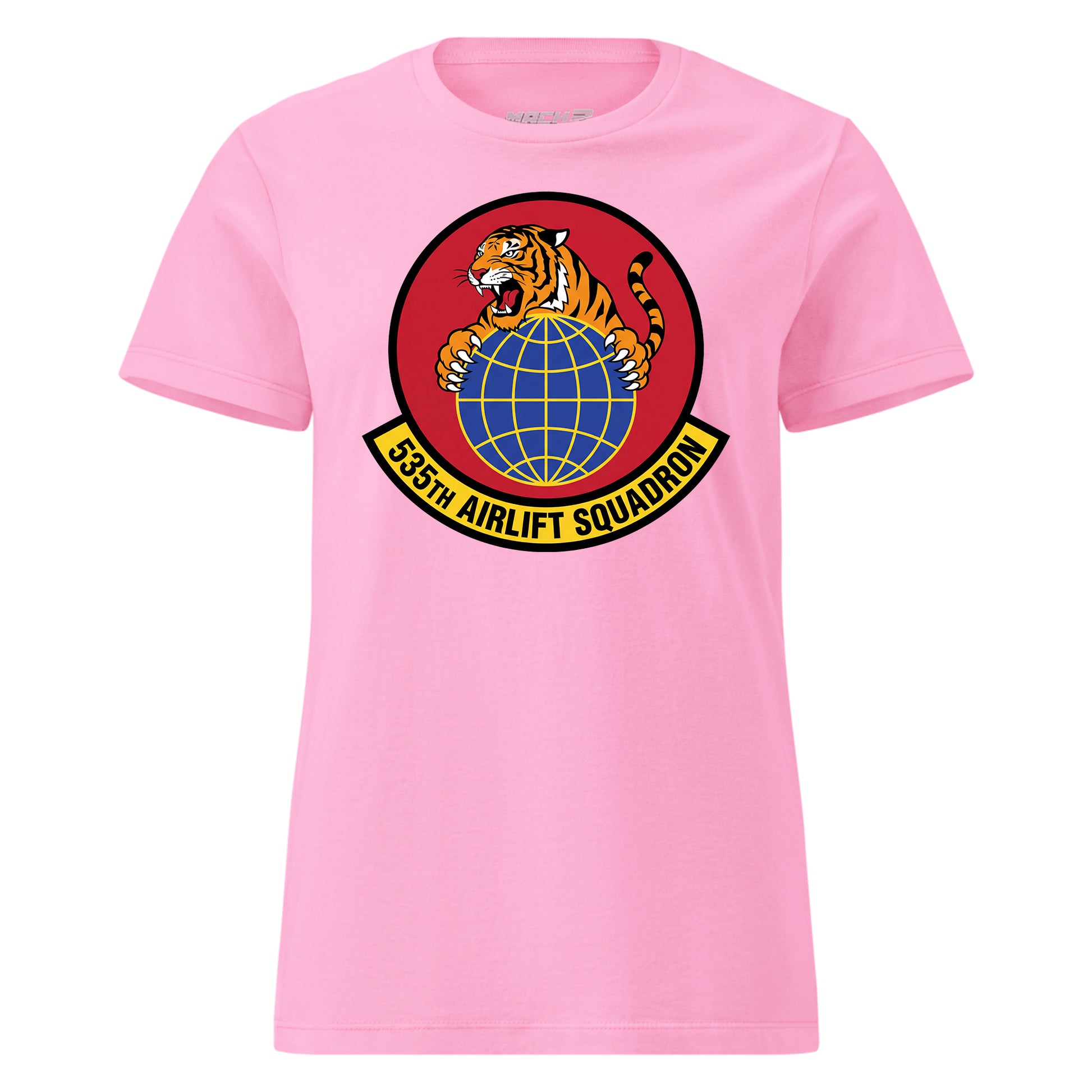 Mach2 Squadron Upload | 535TH AIRLIFT SQUADRON | Womens | Pink | MACH-WOMENS-FRONT-PINK.jpg