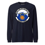 Mach2 Squadron Upload | 909TH AIR REFUELING SQUADRON | Long Sleeve | Navy | MACH-LONG-SLEEVE-FRONT-NAVY.jpg