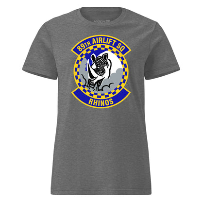 Mach2 Squadron Upload | 89TH AIRLIFT SQUADRON | Womens | Charcoal Heather | MACH-WOMENS-FRONT-CHARCOAL.jpg