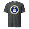 USAF Vintage Emblem T-Shirt - Dark Heather