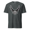 USAF Insignia Blackout T-Shirt - Dark Heather