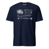 Thunderbirds Smoke Flag T-Shirt - Navy