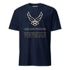 US Air Force Veteran Blackout T-Shirt - Navy