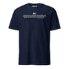 Bomb Them Into the Stone Age Quote T-Shirt - Navy