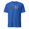 USAF Rivet Flag T-Shirt - Royal