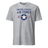 United States Air Force Roundel T-Shirt - Sport Grey