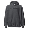 USAF Not So Basic Hoodie - Dark Heather