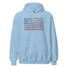 Vintage Flag Hoodie - Light Blue