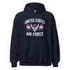 US Air Force Vintage Arch Hoodie - Navy