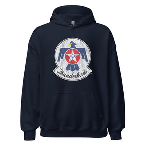 Thunderbirds Vintage Crest Hoodie