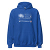 Thunderbirds Smoke Flag Hoodie - Royal