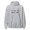 US Air Force Vintage Arch Hoodie - Sport Grey