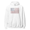 Vintage Flag Hoodie - White