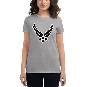 USAF Insignia Blackout Women's T-shirt